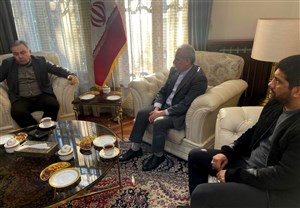 با حضور در سفارت ایران در کشور صربستان 1