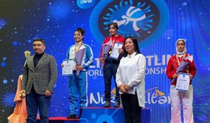 رقابت های آلیش بانوان قهرمانی جهان- قزاقستان 2