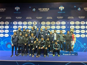 رقابت های کشتی آزاد زیر 23 سال قهرمانی جهان- صربستان  همراه با گزارش تصویری  25