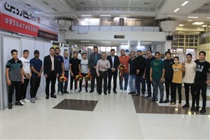 مراسم استقبال از کشتی گیران خوزستانی تیم ملی کشتی فرنگی در فرودگاه اهواز  گزارش تصویری  3